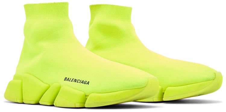 Balenciaga Speed 2 Trainer Knit Fluo Yellow