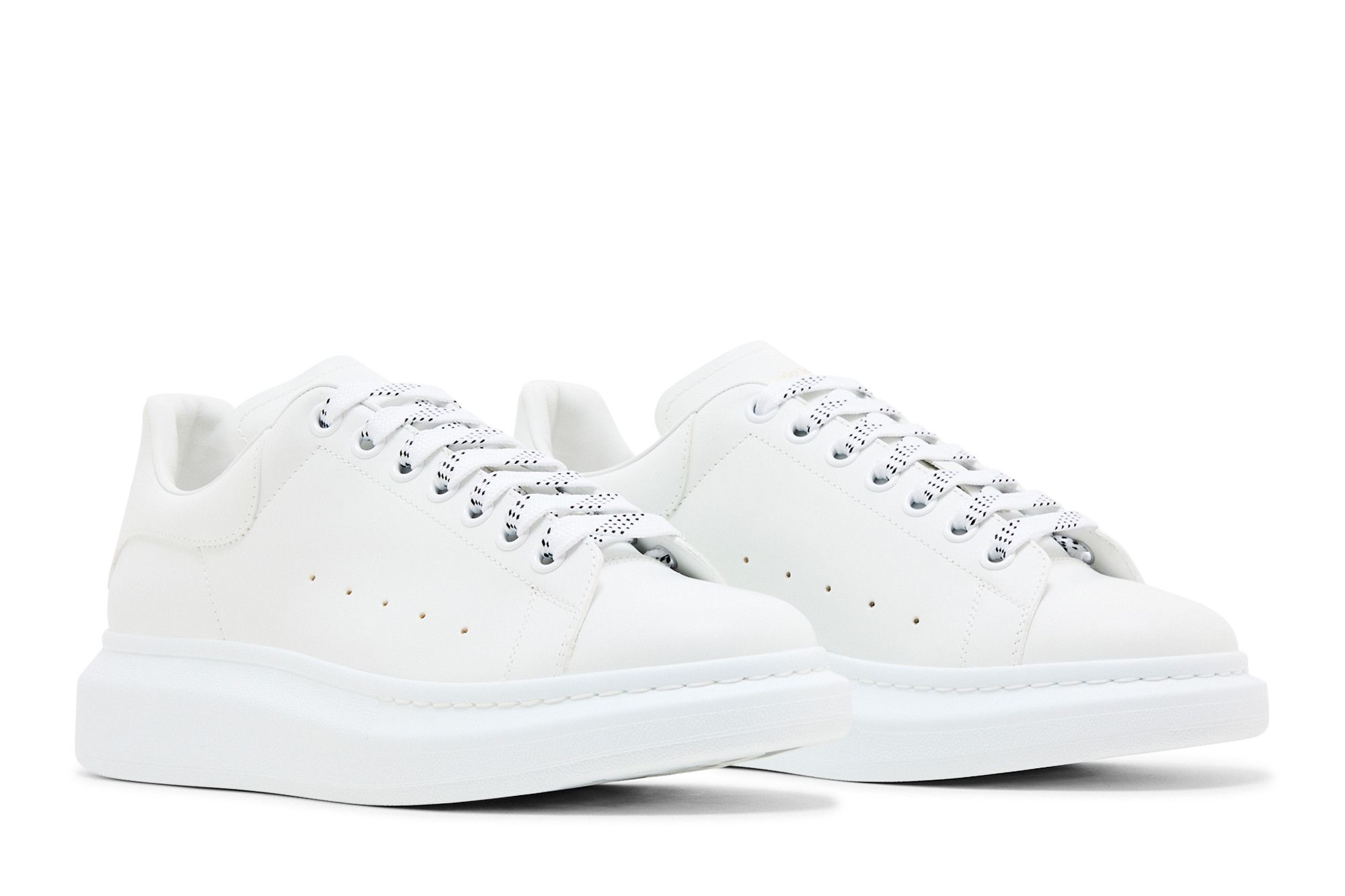 ALEXANDER MCQUEEN｜SNEAKERS (553770 WIEE0 9000) OVERSIZED SNEKAERS IN TOTAL WHITE - All-U-Re