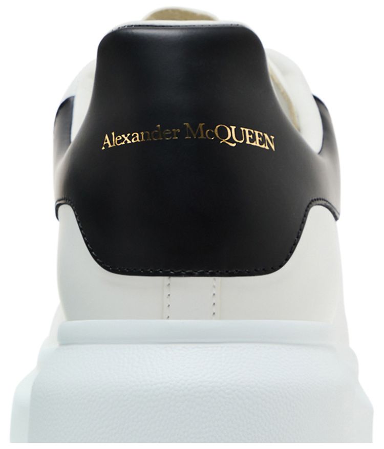 Alexander McQueen Oversized Sneaker White Black 2024