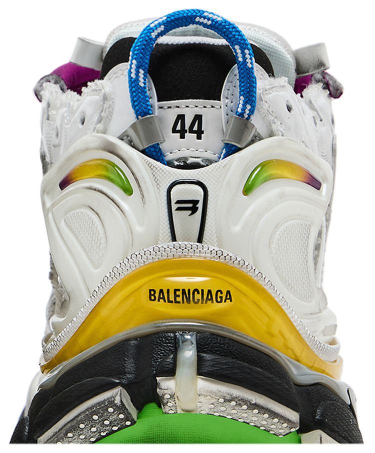 Balenciaga Runner Sneaker Gradient   White Multi Color