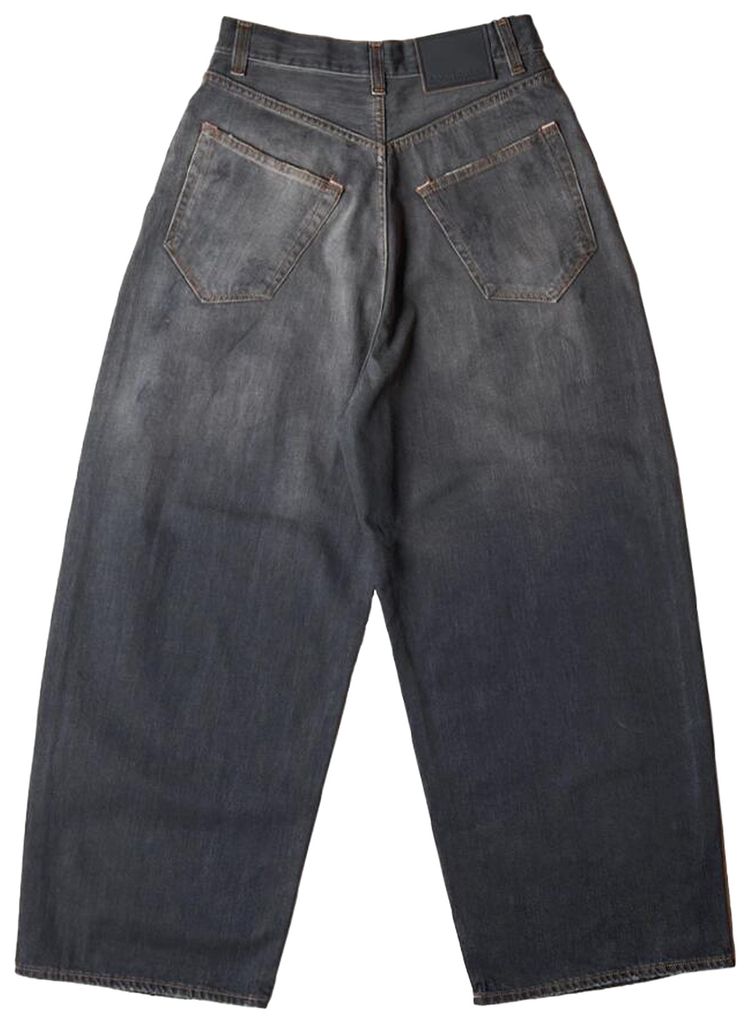 Acne Studios Super Baggy Fit Jeans Black