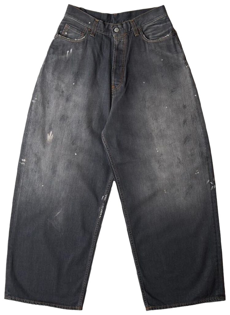 Acne Studios Super Baggy Fit Jeans Black