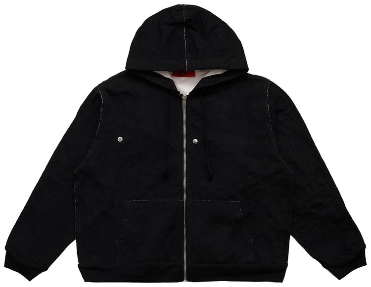 424 Molded Wrapped Hoodie Black