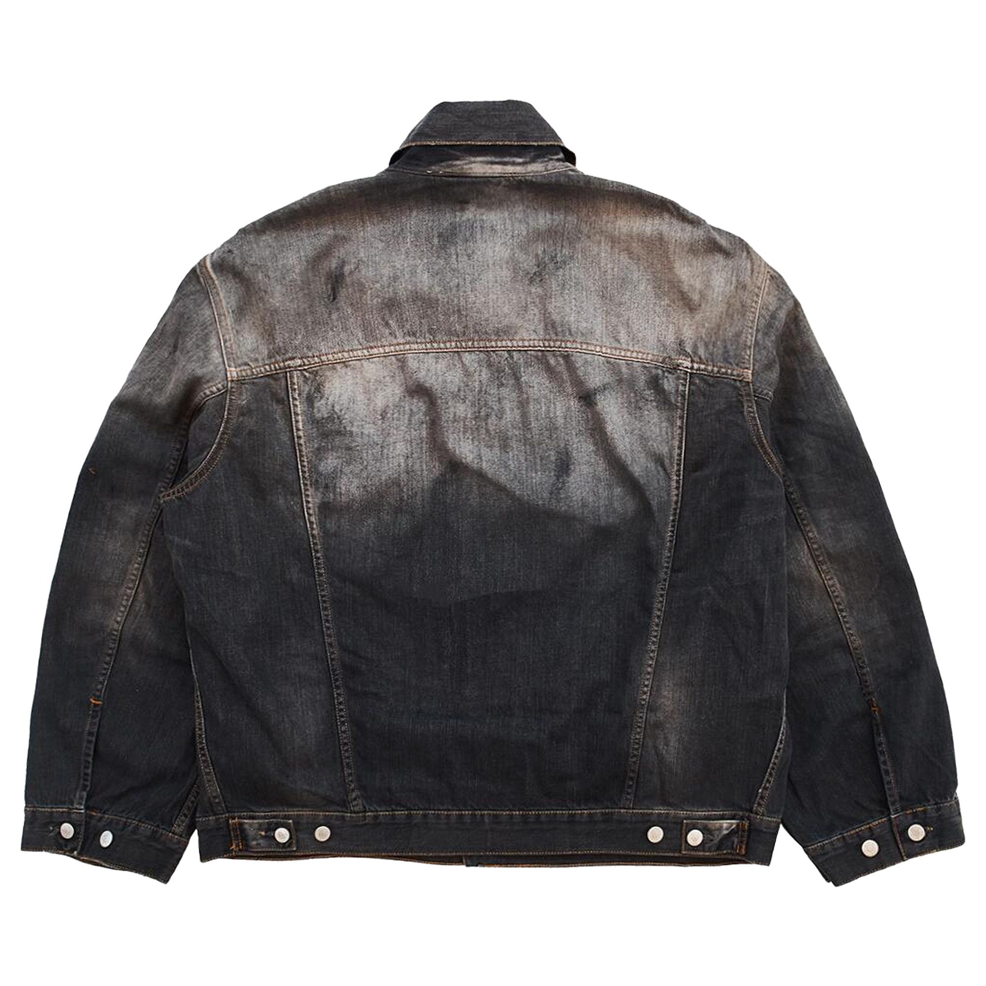 ★Acne Studios★ Oversized fit denim jacket black C90190900 Acne Studios - Denim jacket - Oversized fit - Black