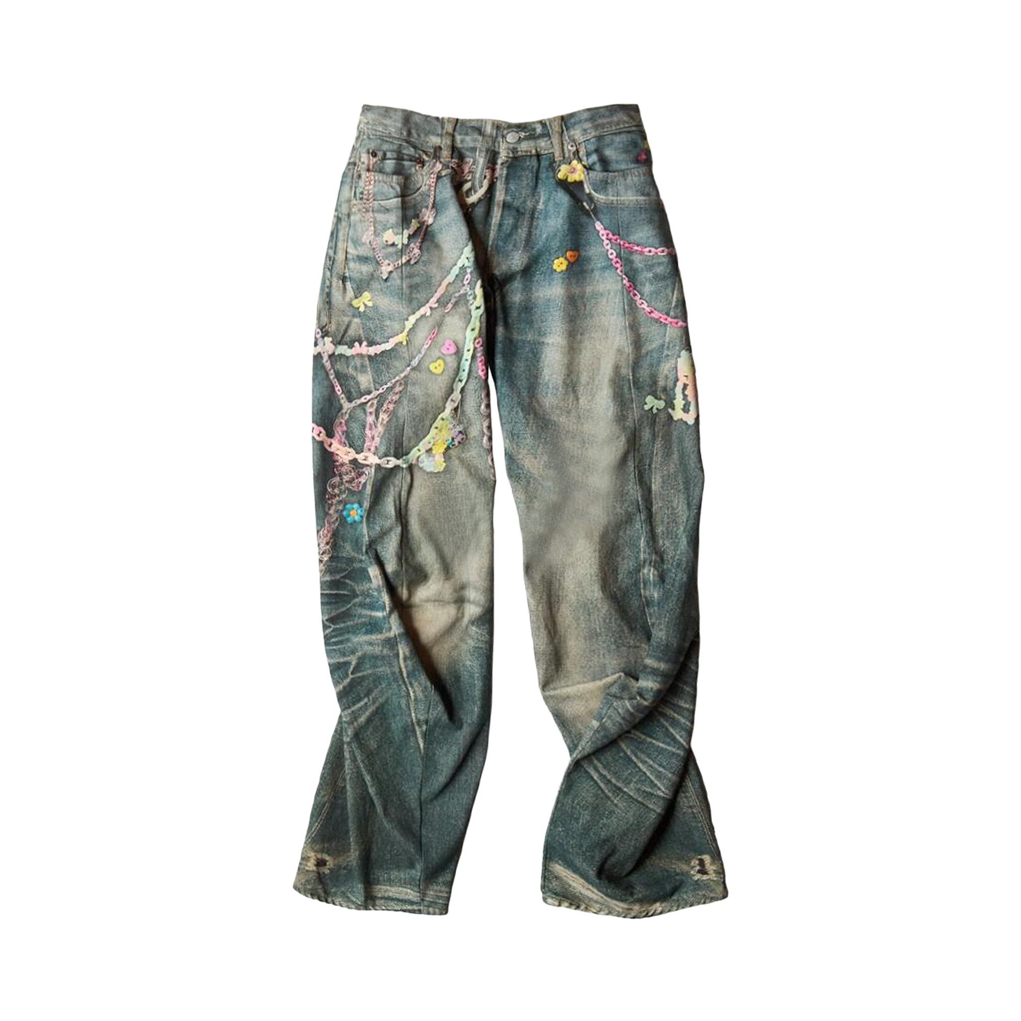 Buy Acne Studios 2006M Kawaii Keychain Jeans 'Blue' - BK0659