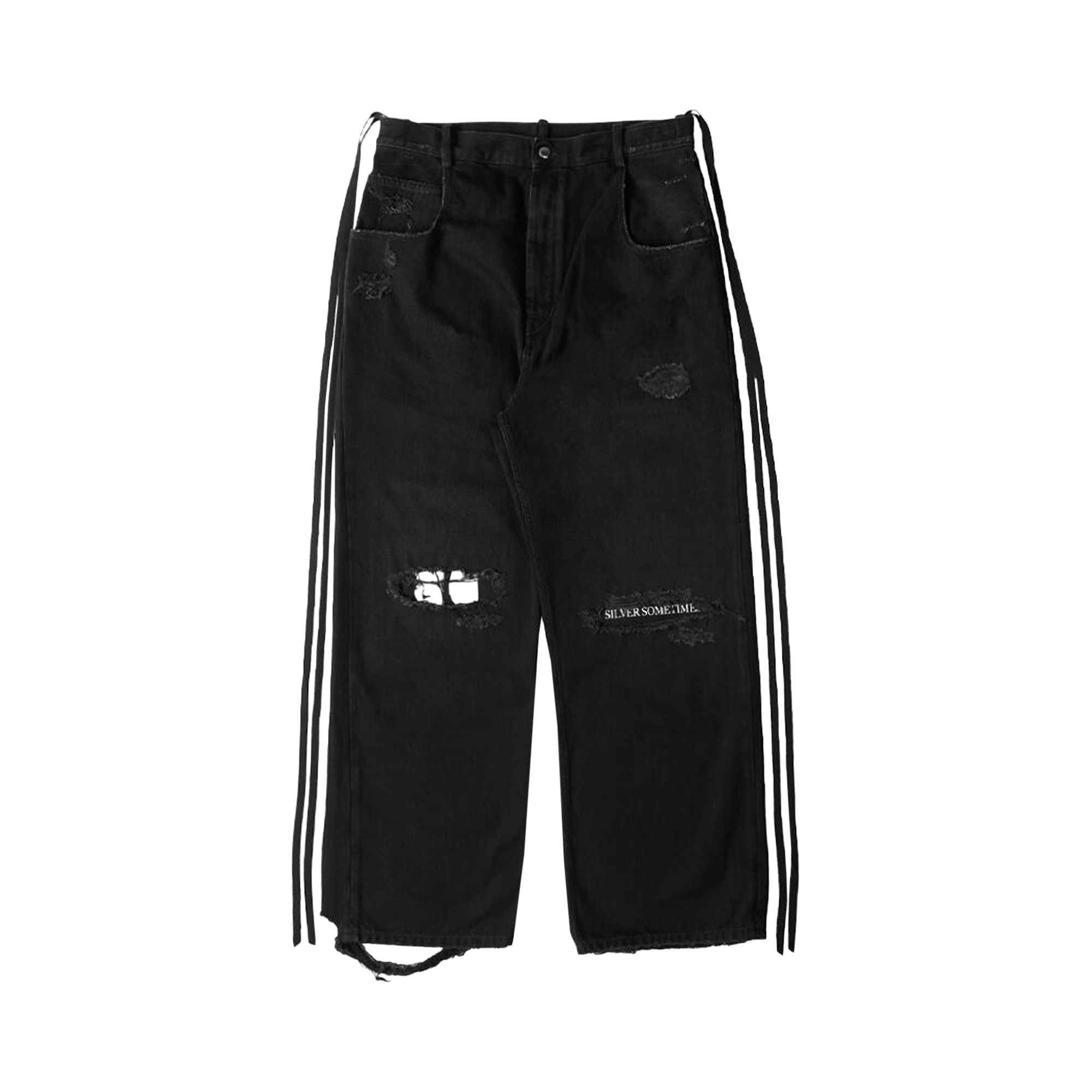 Buy Ann Demeulemeester Olan 5-Pocket High Comfort Trousers 'Black