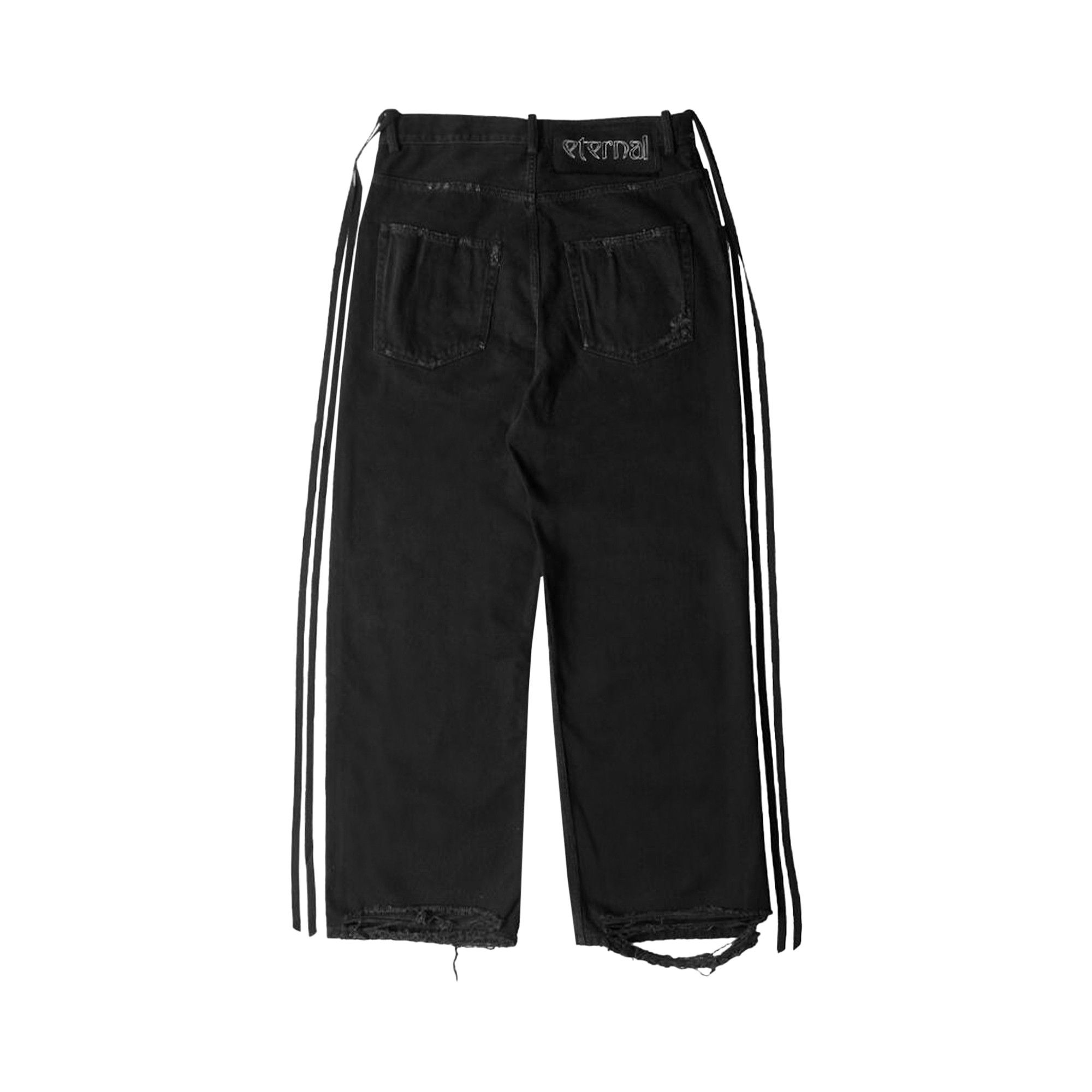 Buy Ann Demeulemeester Olan 5-Pocket High Comfort Trousers 'Black