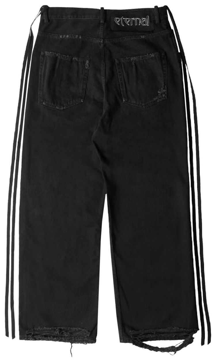 Ann Demeulemeester Olan 5 Pocket High Comfort Trousers Black