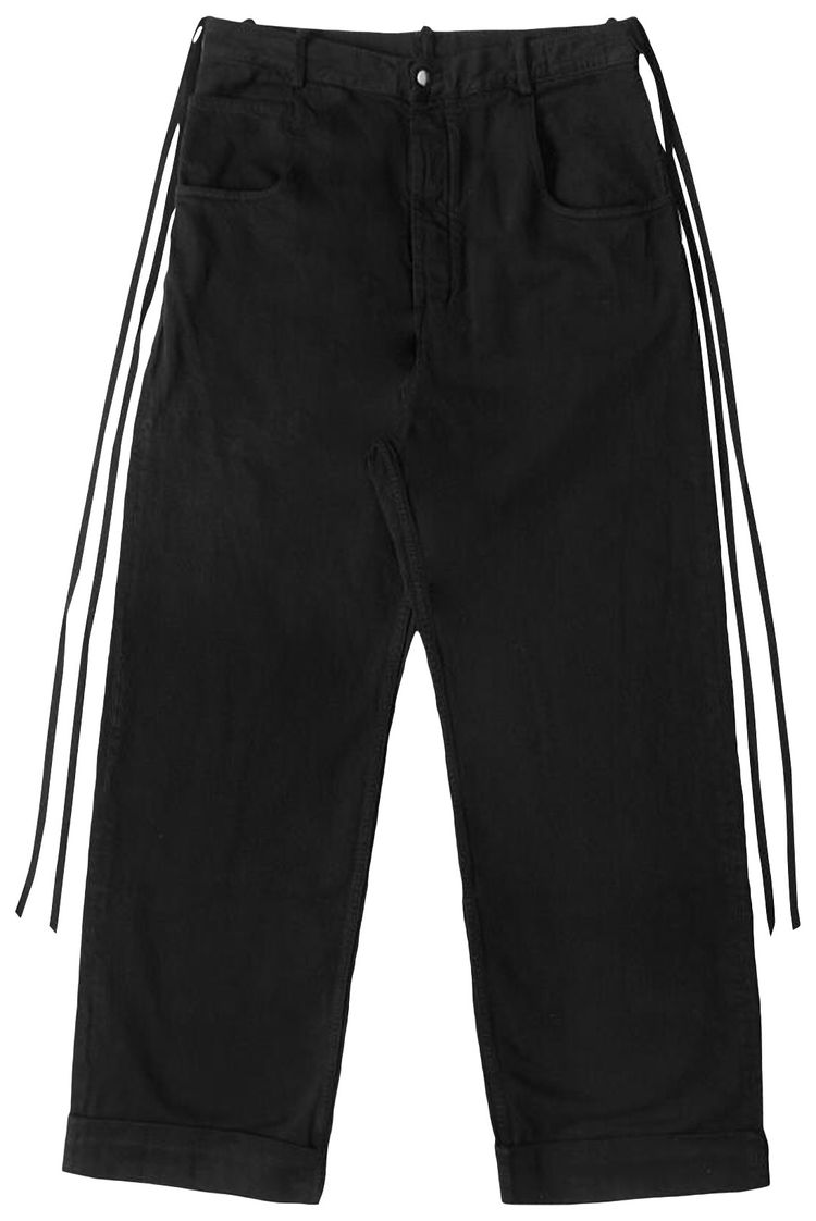 Ann Demeulemeester Michael 5 Pockets High Comfort Trousers Black