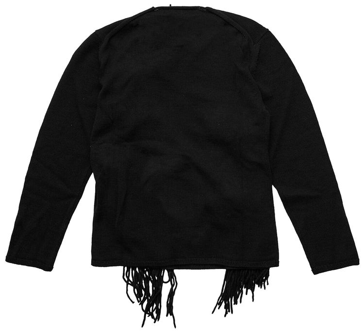 Comme des Garcons Homme Plus Bow Sweater Black