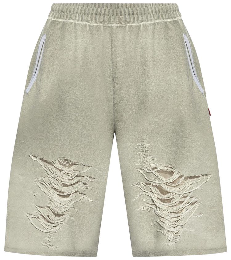 Diesel Distressed Shorts Grey
