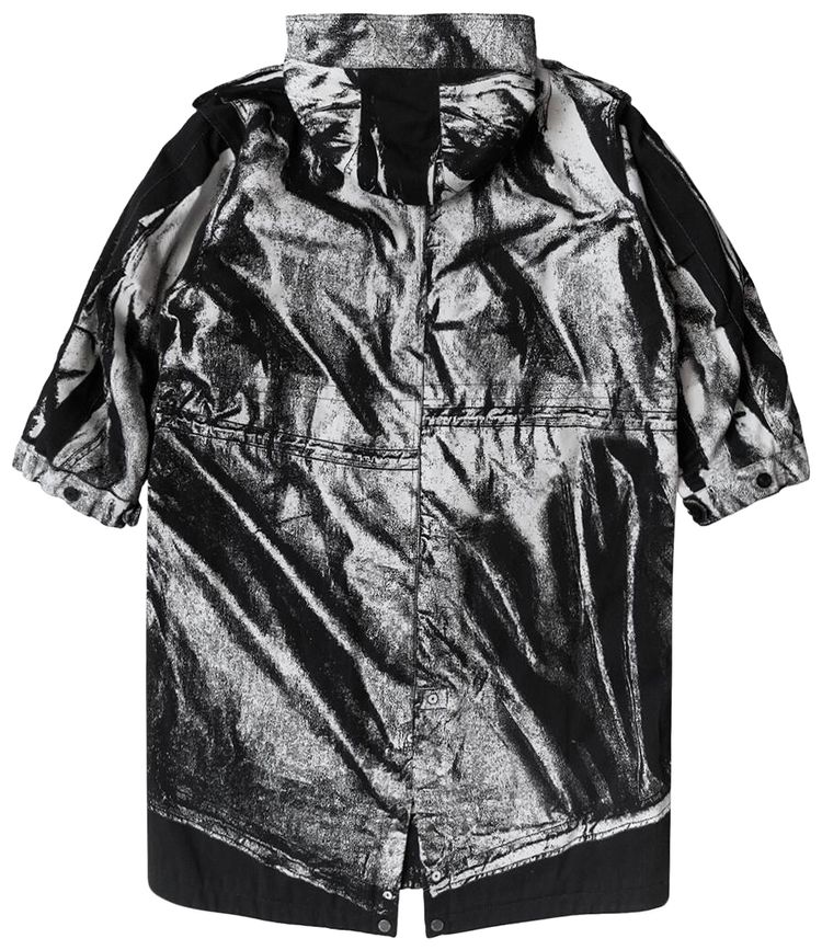 Jean Paul Gaultier Trompe Loeil Parka Black
