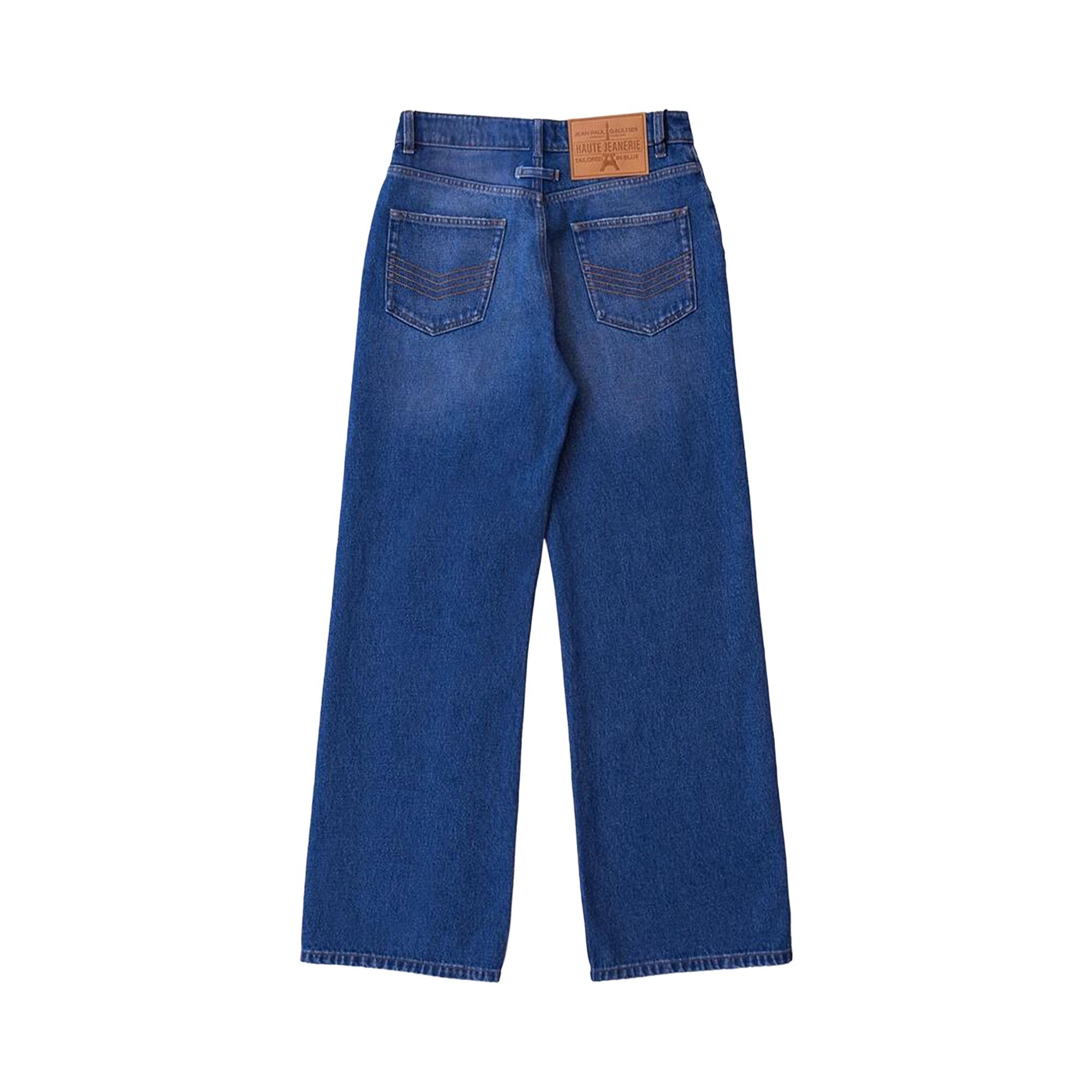 JEAN PAUL GAULTIER ブルー 'The Buttoned Denim' ジーンズ Jean Paul Gaultier - Jean Paul Gaultier | The Buttoned Denim
