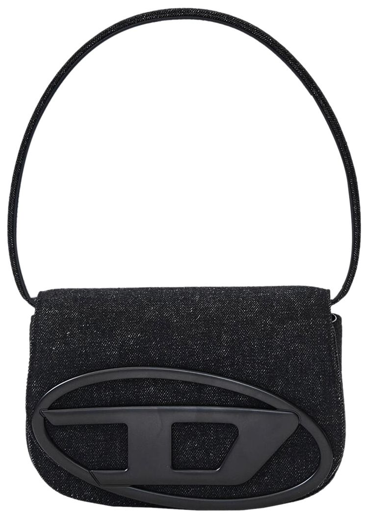 Diesel 1DR Washed Denim Bag Black