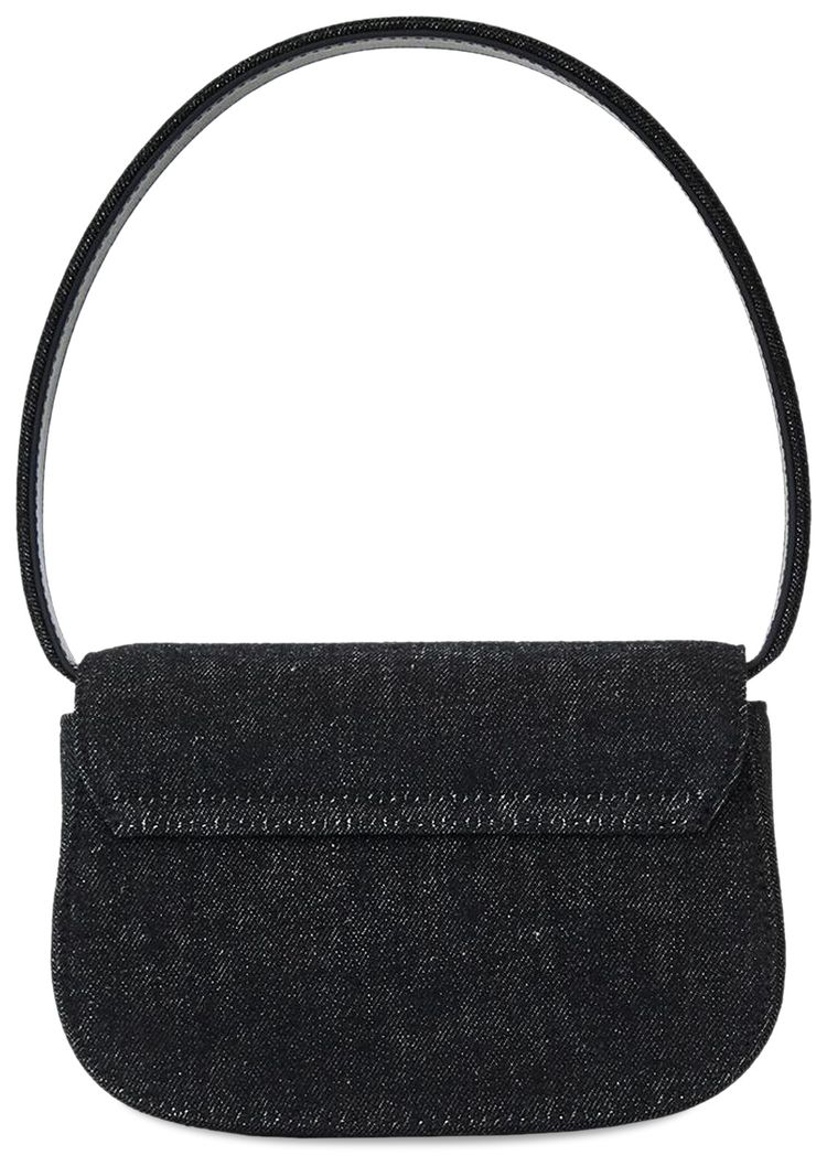 Diesel 1DR Washed Denim Bag Black