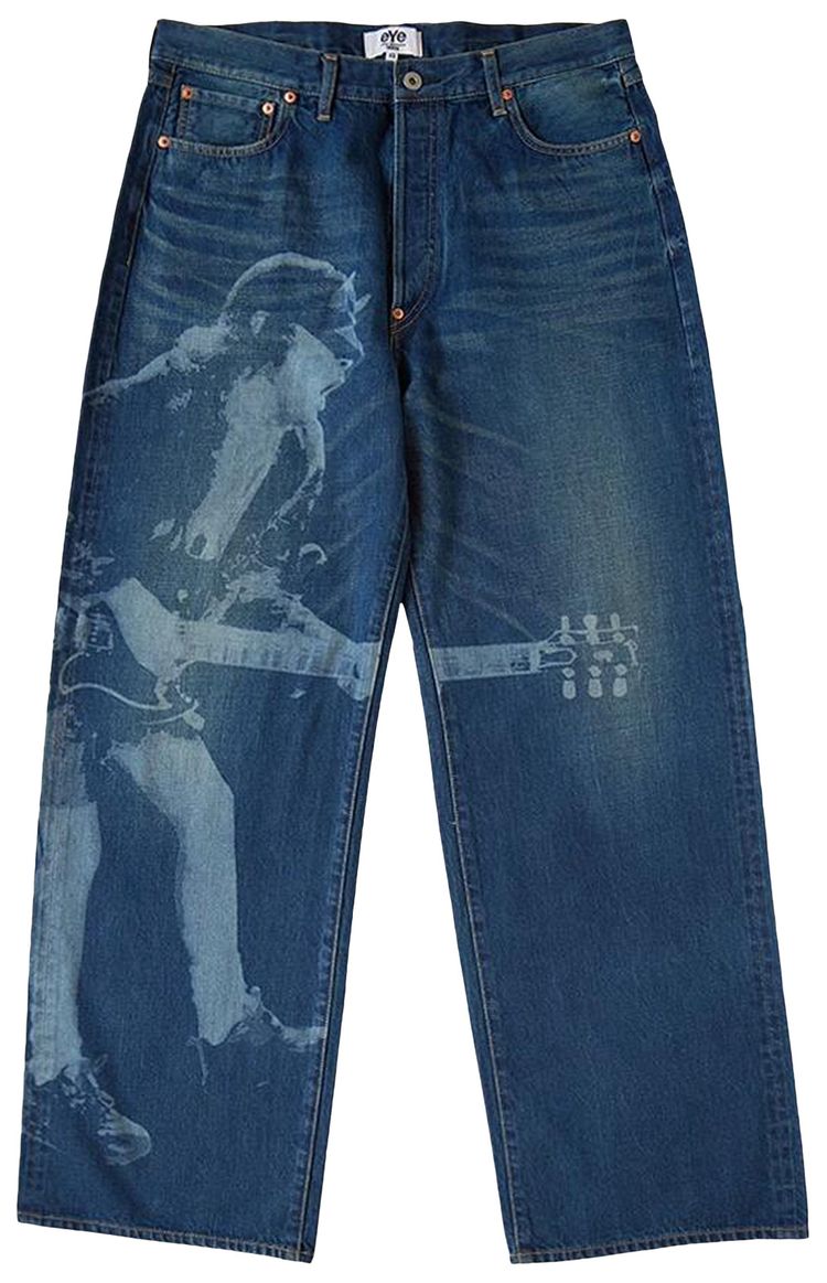 Junya Watanabe MAN ACDC Relaxed Jeans Blue
