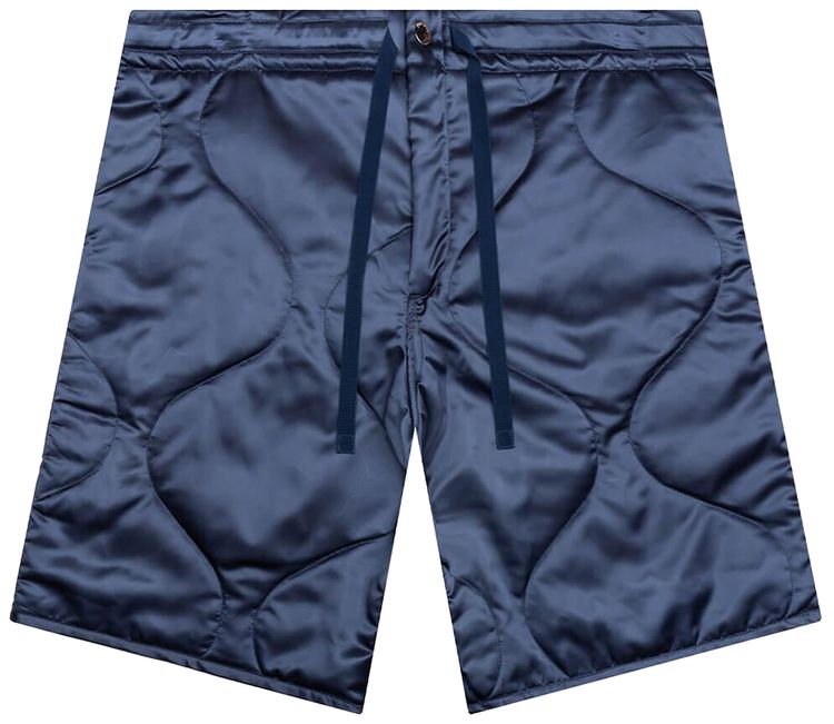 JW Anderson Quilted Shorts Blue