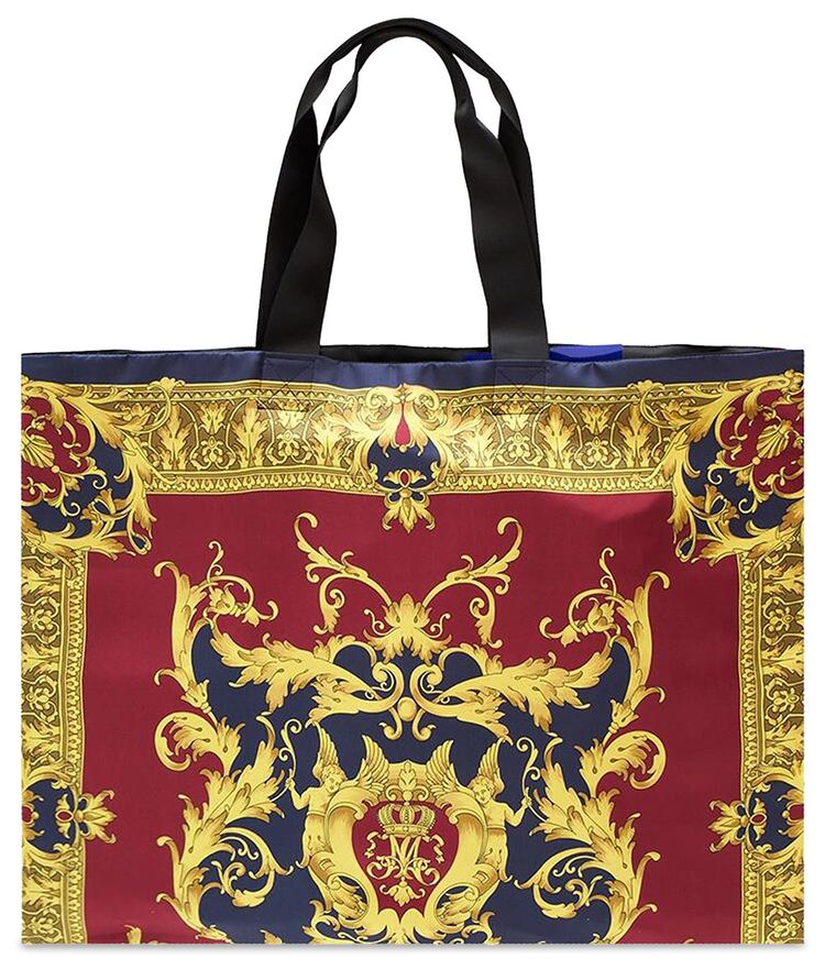 Junya Watanabe MAN Silk Scarf Tote Bag Multicolor