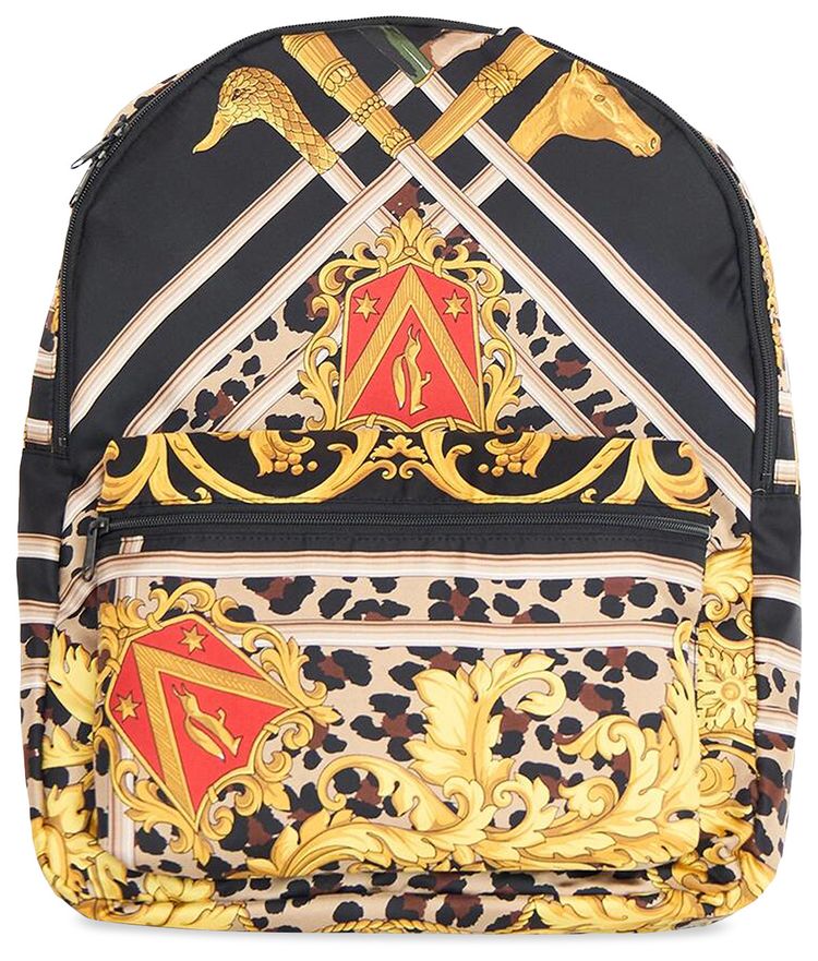 Junya Watanabe MAN Silk Scarf Backpack Multicolor
