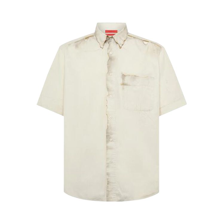 KUSIKOHC Burned Shirt White