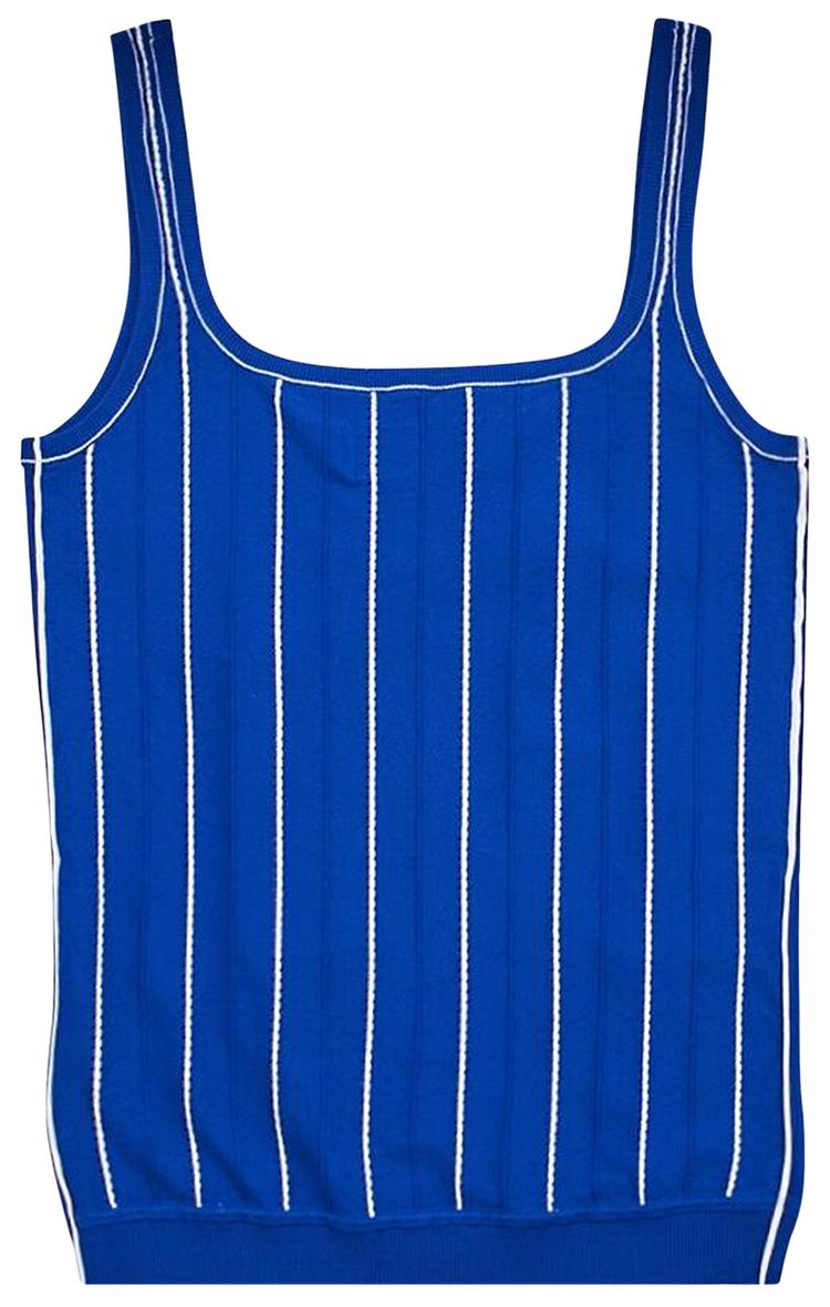 Martine Rose Logo Vest Blue