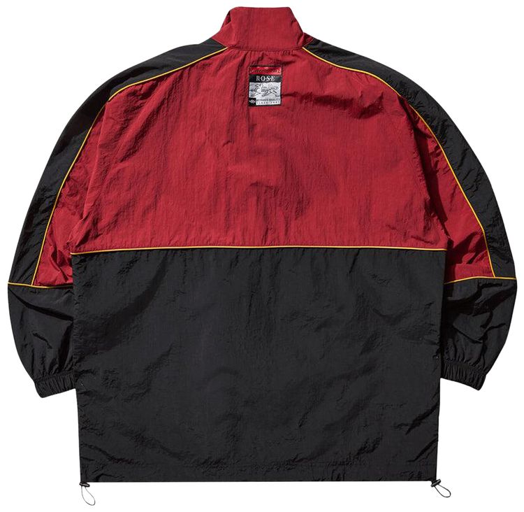 Martine Rose Lace Up Windbreaker Red