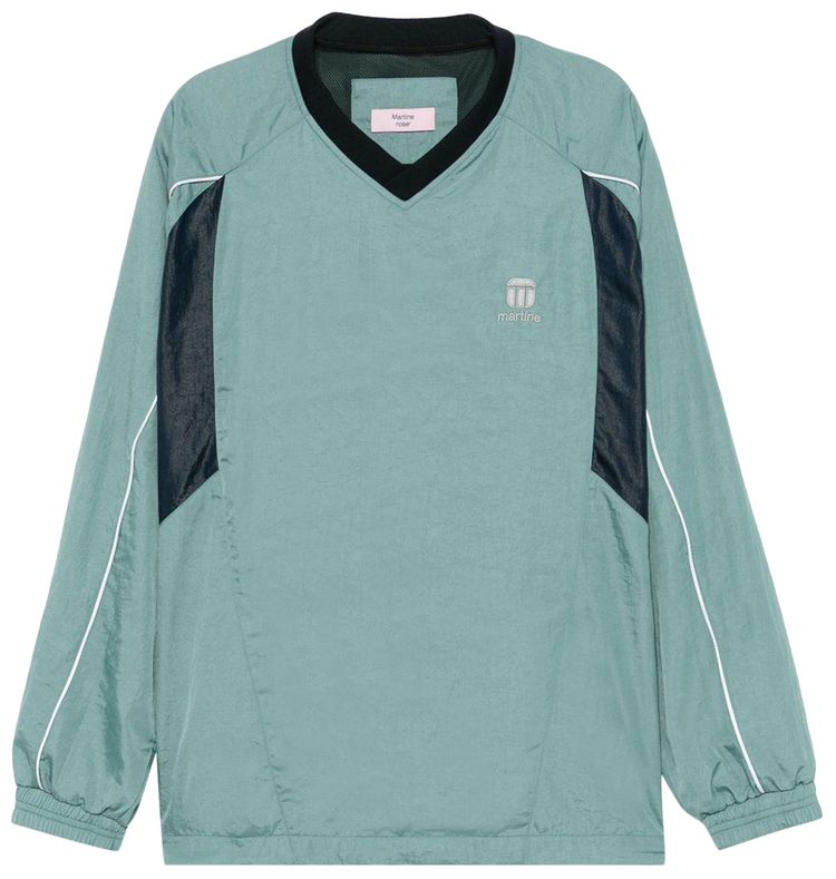 Martine Rose Sports Pullover Sweatshirt Green