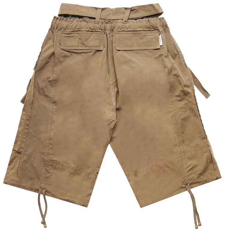 Ottolinger Baggy Cargo Shorts Khaki