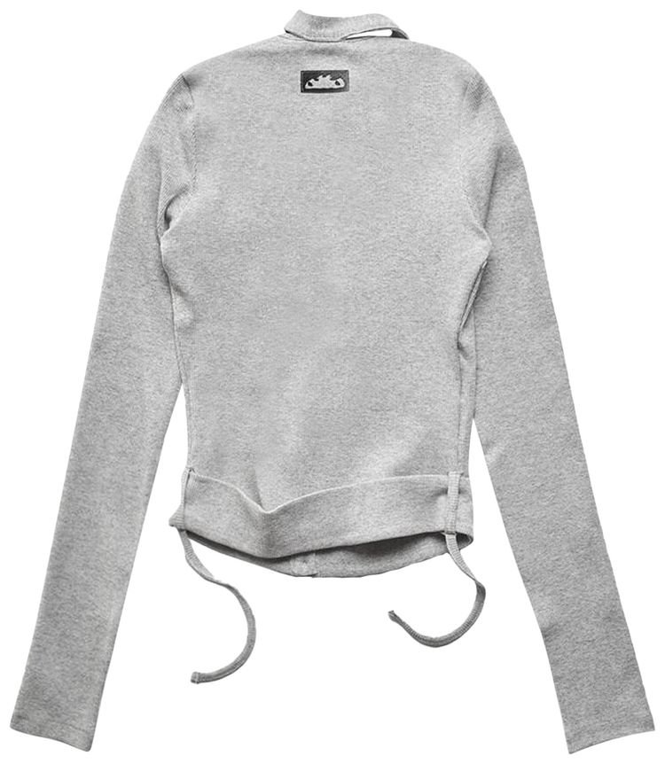 Ottolinger Double Closure Rib Cardigan Grey