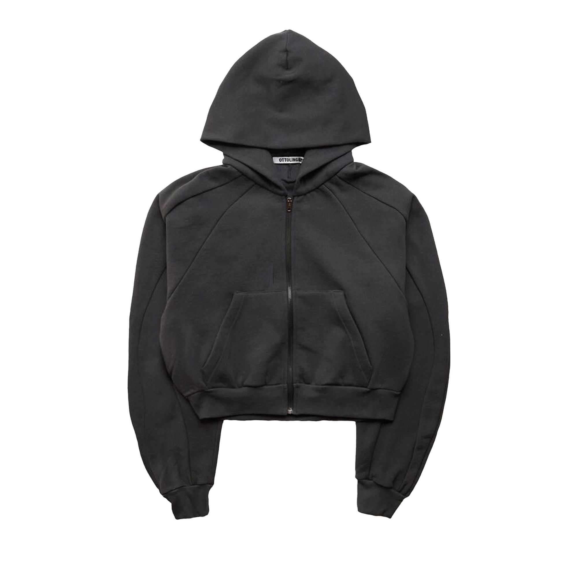 【関税込み】Ottolinger ブラック Multiline ジップフーディ Buy Ottolinger Multiline Zip Hoodie 'Black' - 11560041501
