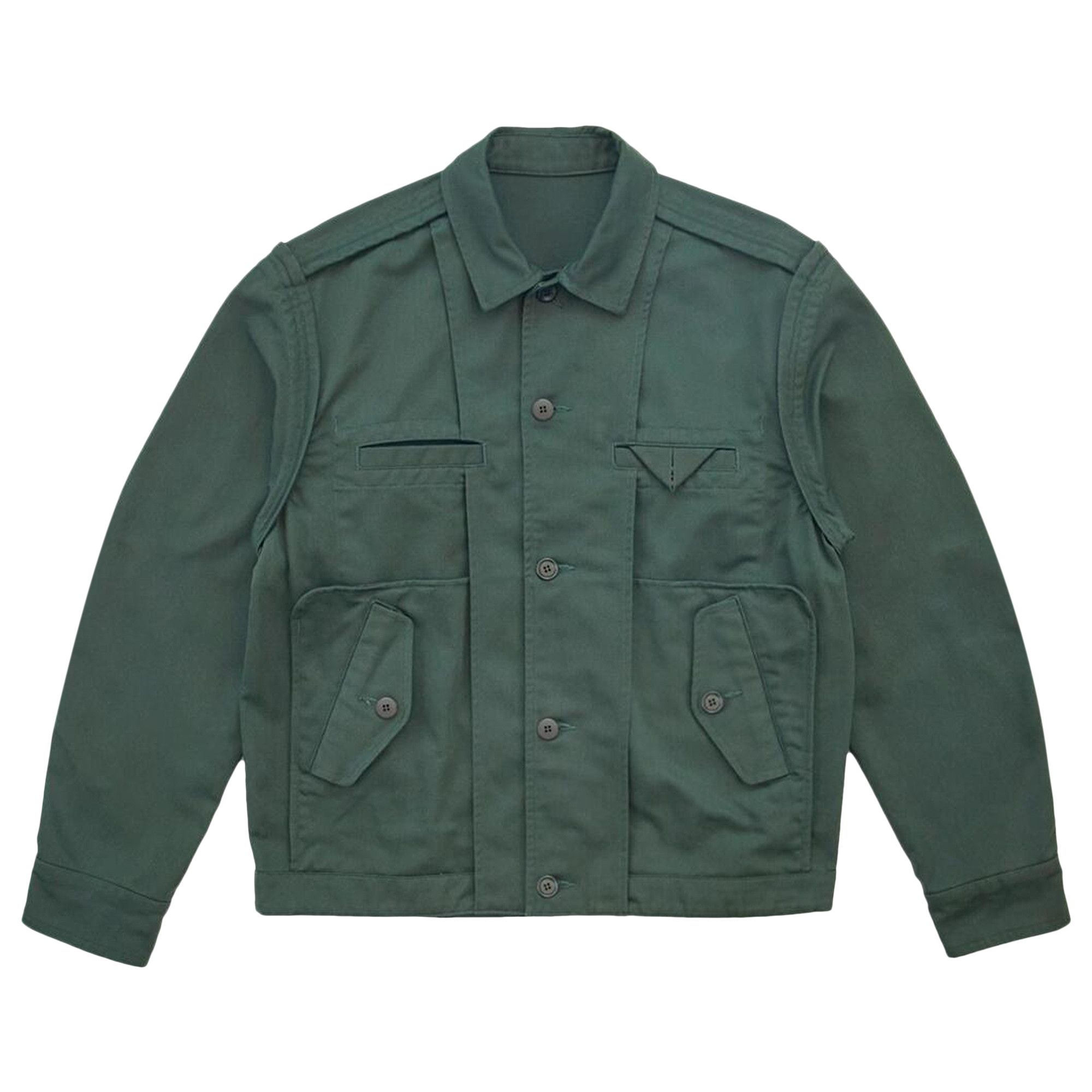 Buy Undercover Inside-Out Bomber Jacket 'Green' - UP1E4203 GREE
