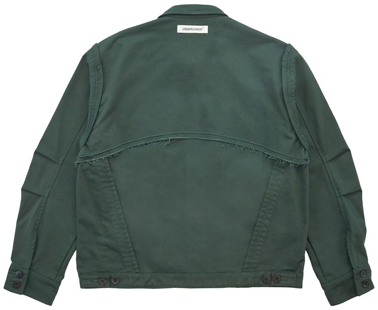 Undercover Inside Out Bomber Jacket Green