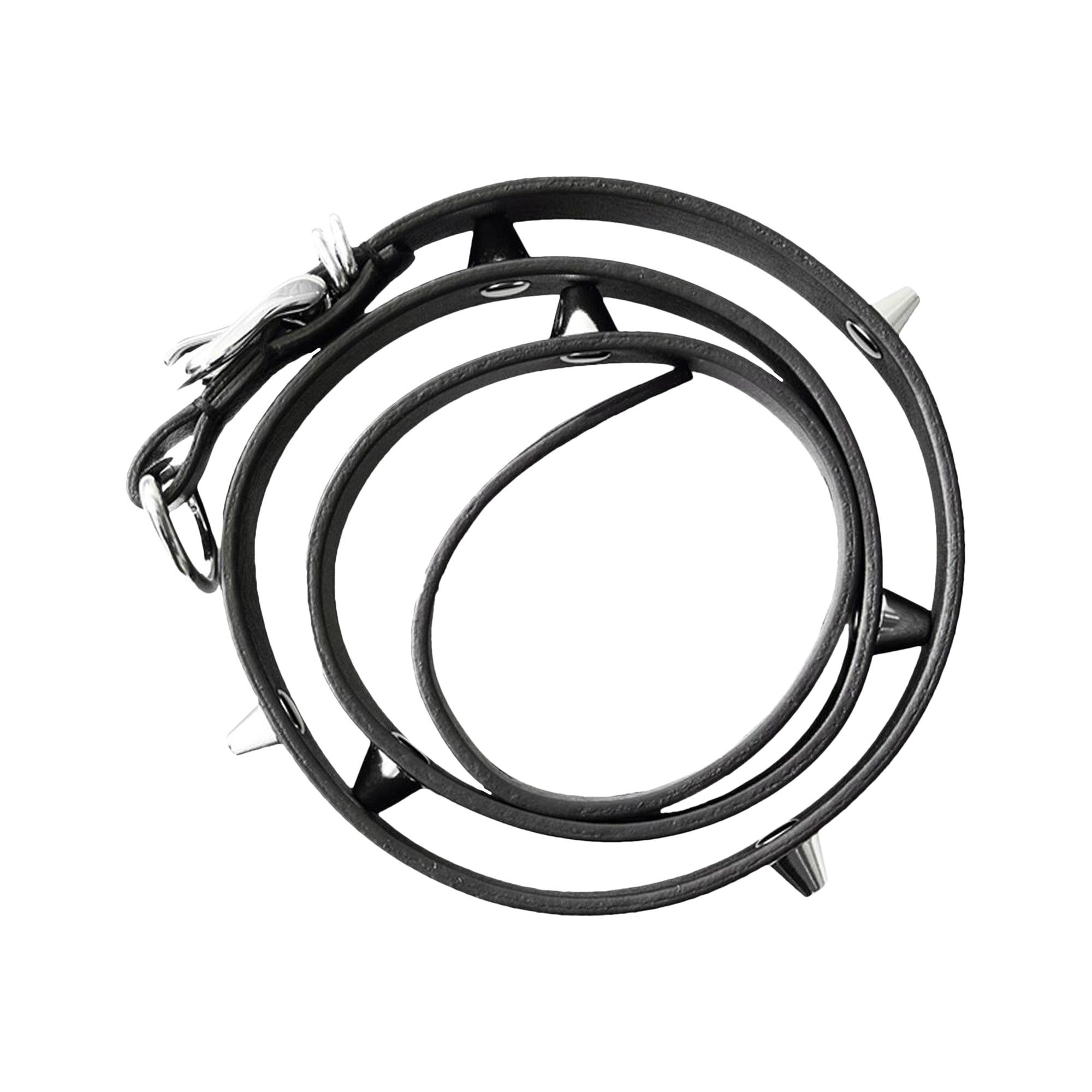 Buy Undercover Studded Belt 'Black' - UP1E4W02 BLAC | GOAT