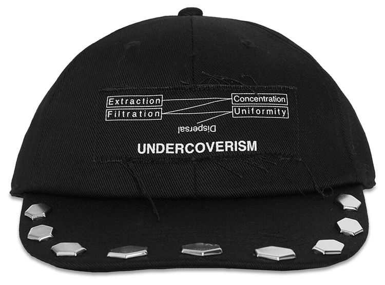 Undercover Studded Cap Black