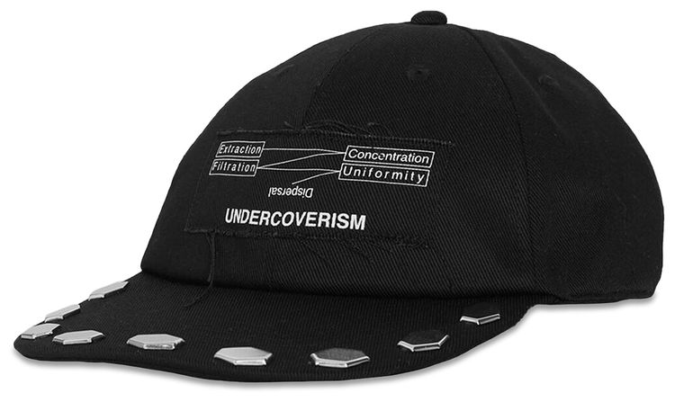 Undercover Studded Cap Black