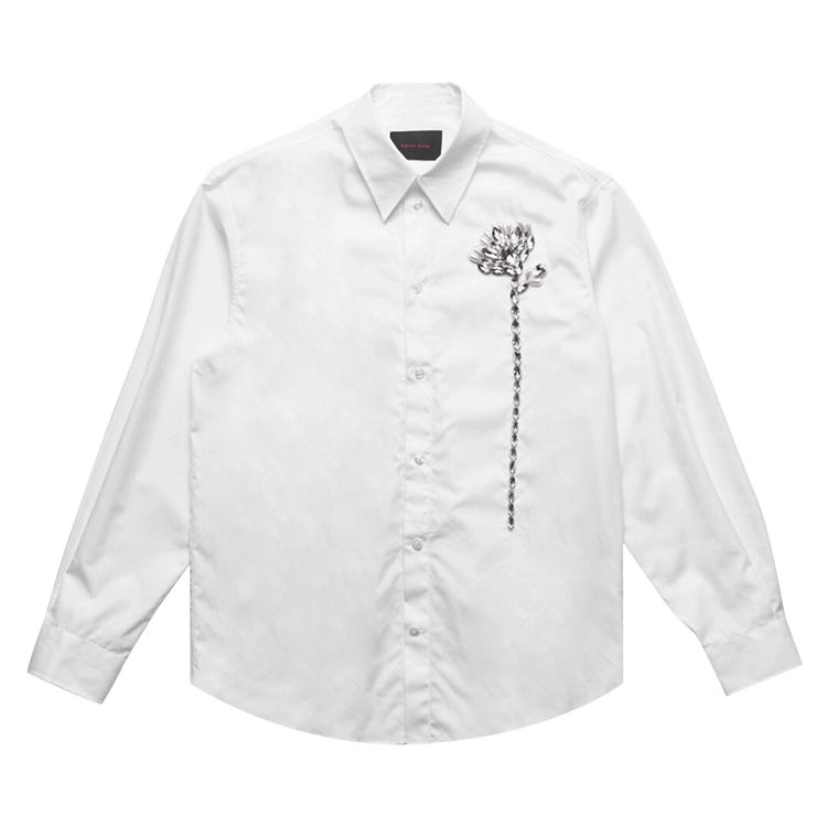 Simone Rocha Carnation Classic Shirt White
