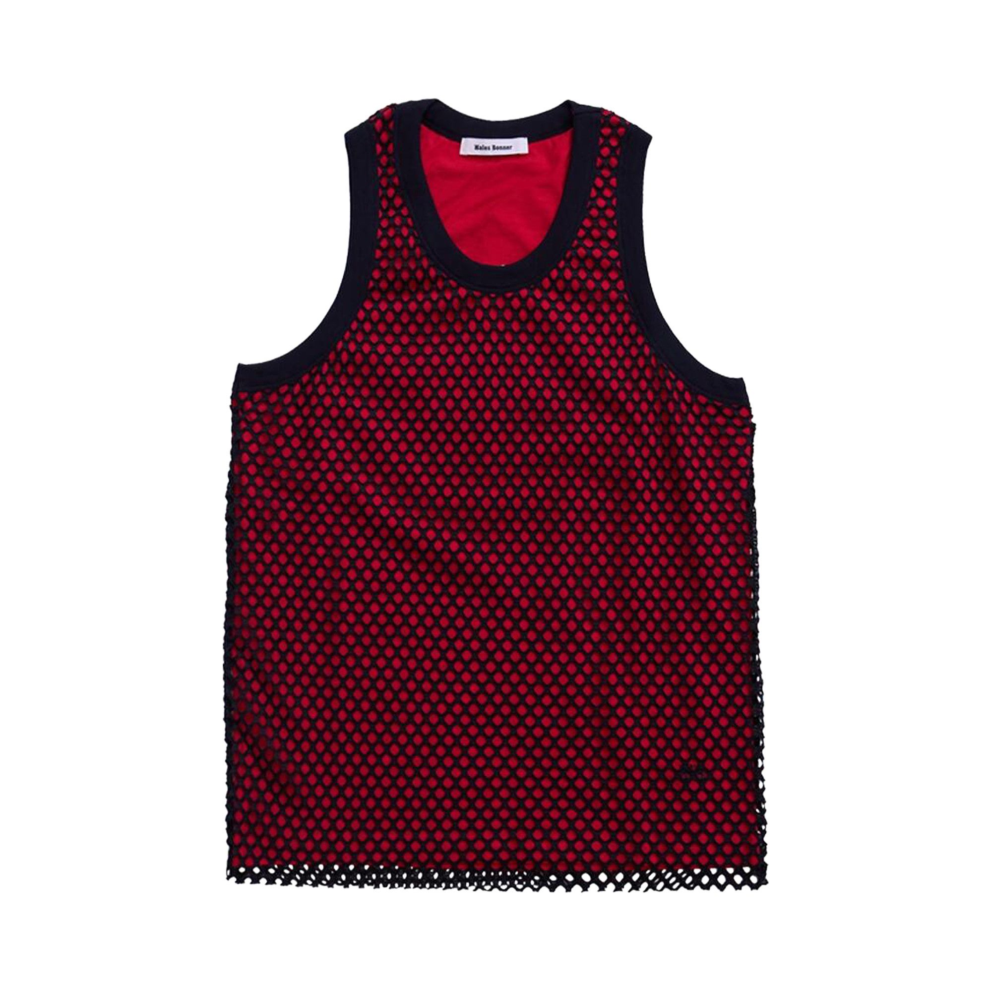 Tシャツ・カットソー WALES BONNER 'Record' tank top Multicolor MS25JE40JE01 Buy Wales Bonner Record Mesh Tank Top 'Red' - MS25JE40 JE01