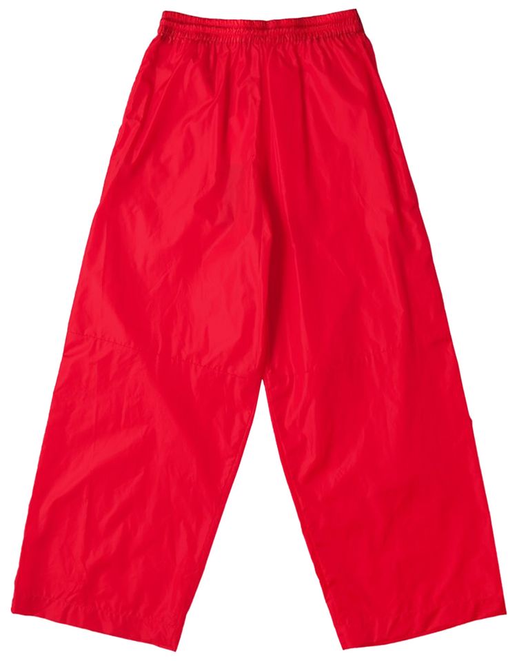 Simone Rocha Wide Leg Track Pant Red