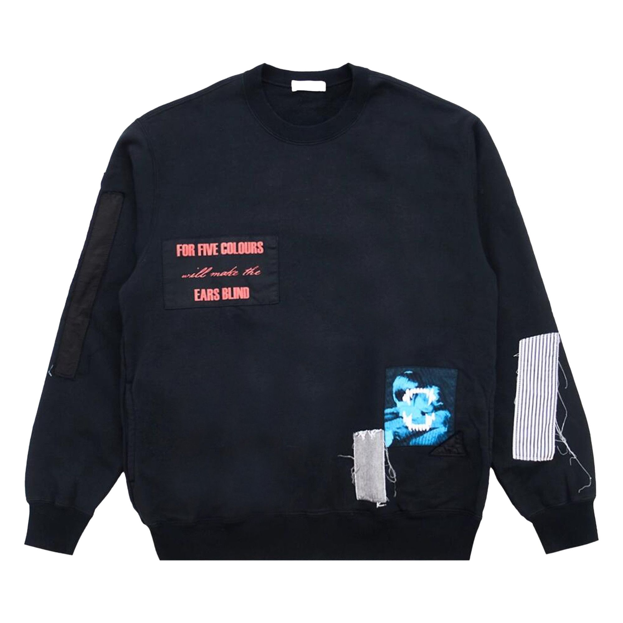 UNDERCOVER| (UP1E4801-2BLACK) Buy Undercover Patch Sweatshirt 'Black' - UP1E48041 BLAC
