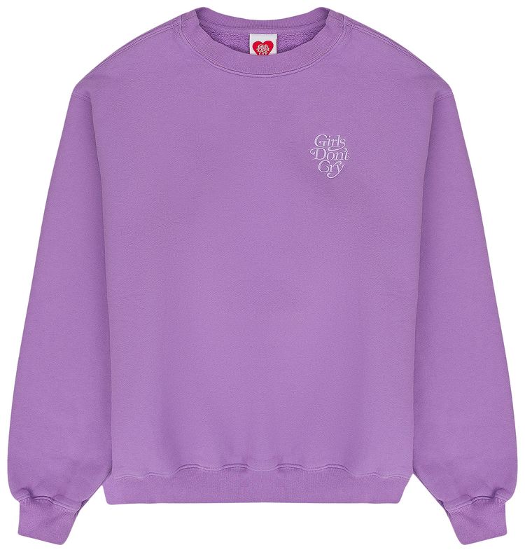 Girls Dont Cry x ComplexCon Crewneck Pullover Lavender