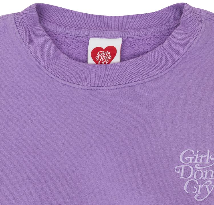Girls Dont Cry x ComplexCon Crewneck Pullover Lavender
