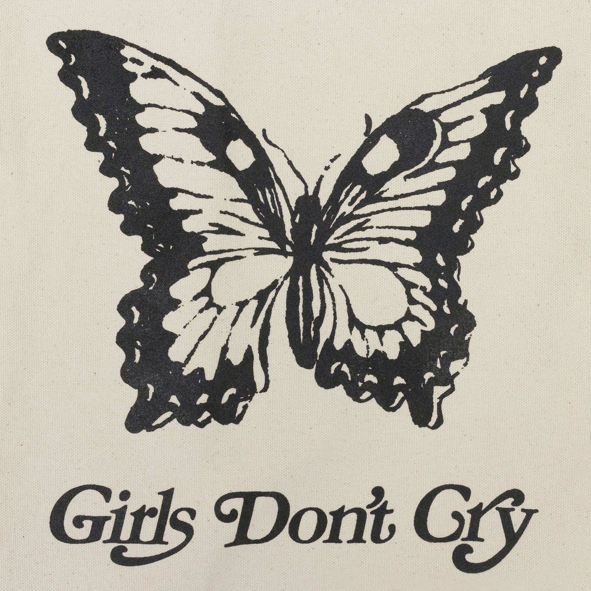 ドーバーストリートマーケット Girls don't cry tote bag Girls Don't Cry Logo Tote Bag Natural - FW19 - US