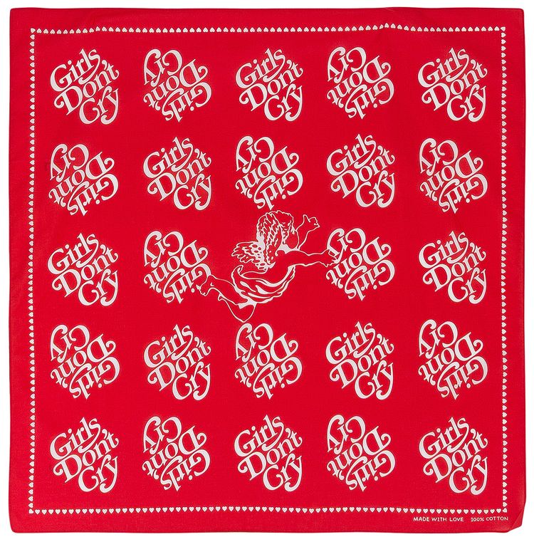 Girls Dont Cry x ComplexCon Classic Bandana Red