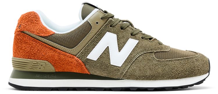 New Balance 574 Brown Orange