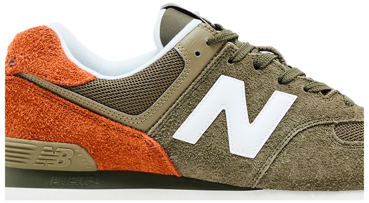 New Balance 574 Brown Orange