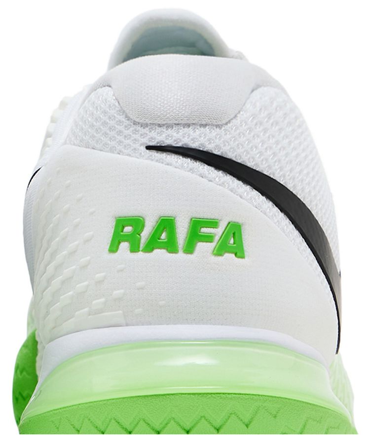 NikeCourt Zoom Vapor Cage 4 Rafa White Action Green