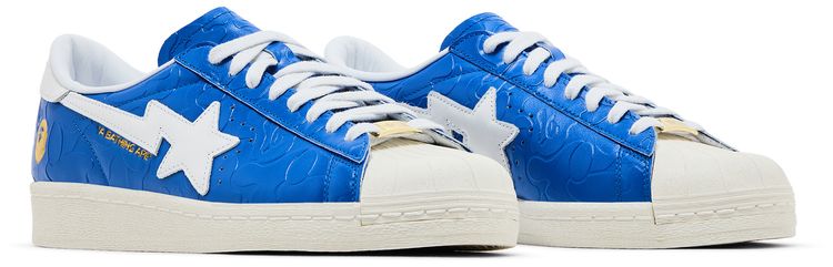 BAPE x Superstar Vintage Blue White