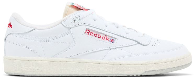 Reebok Club C 85 Vintage White Vector Red