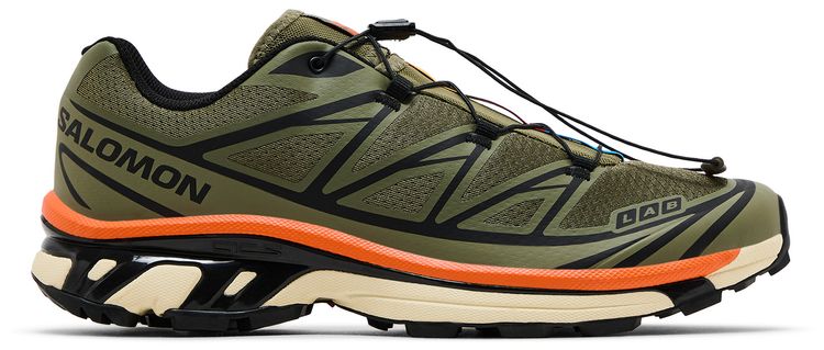 Salomon XT 6 Deep Lichen Green Marmalade