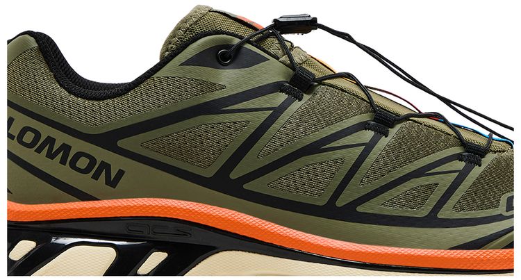Salomon XT 6 Deep Lichen Green Marmalade